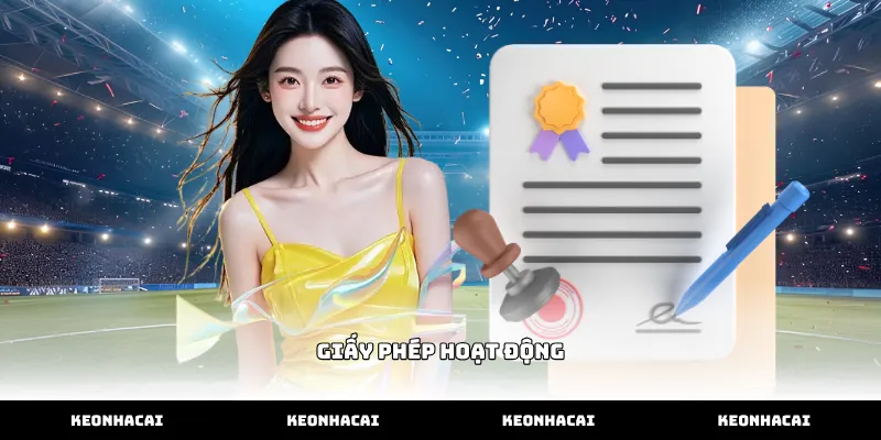 Xác thực giấy phép hoạt động chính thức của website thể thao